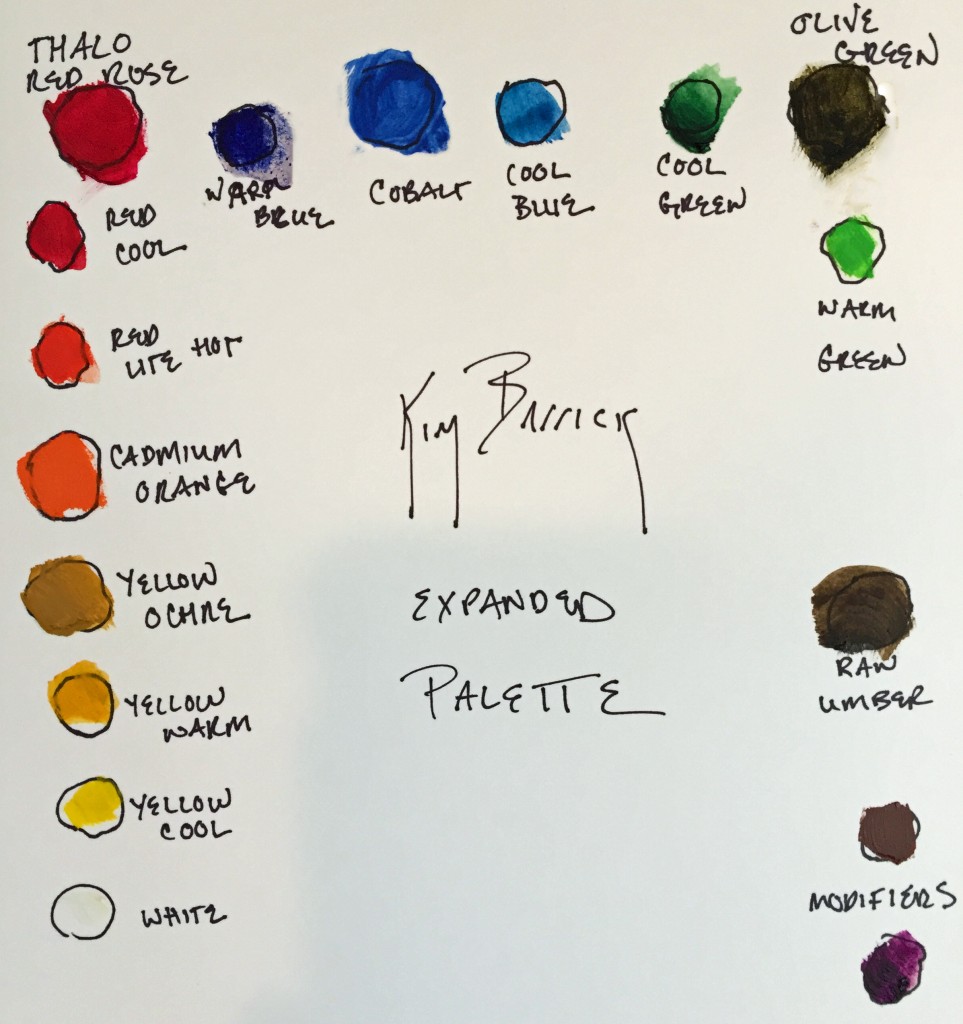 drawing of expanded palette