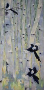 Magpie Risings II by Kim Barrick