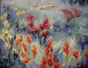 Riot of Paintbrush by Kim Barrick