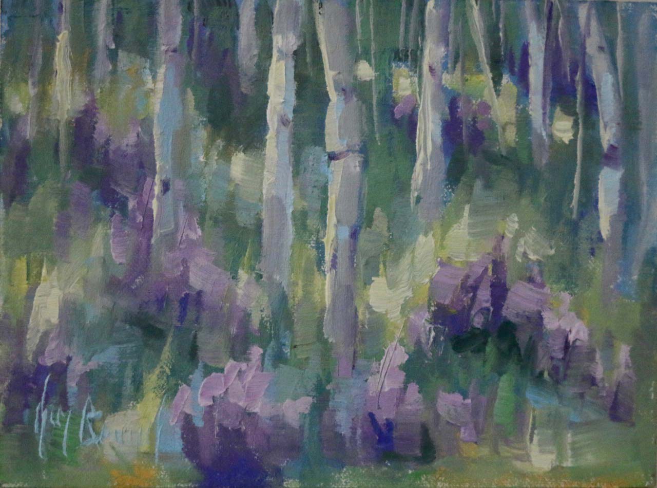 June Lupine by Kim Barrick